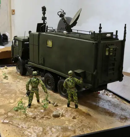 Communication Facility on KAMAZ Base