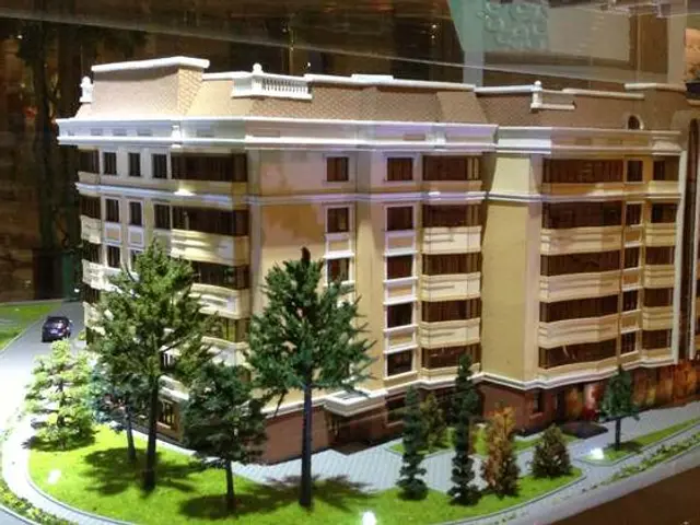 Korkem-Tau residential complex model, 1:100